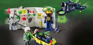 Playmobil - 5086 - Robo-Gang Labor mit Flieger