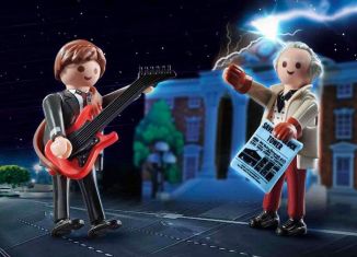 Playmobil - 70459 - Back to the Future Marty Mcfly and Dr. Emmett Brown