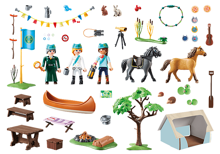 Playmobil 70329 - Summer Campground - Back