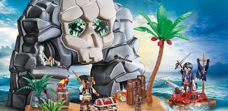 Playmobil - 70113 - Île des Pirates transportable