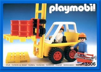 Playmobil - 3506v2 - Forklift