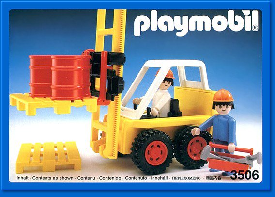 Playmobil Set 3506v2 Forklift Klickypedia
