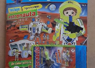 Playmobil - PANNINI 03 AZUL - Astronaut