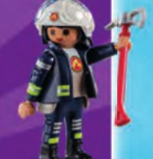 Playmobil - 70243v12 - Firewoman