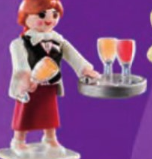 Playmobil - 70243v2 - Drinks Waitress