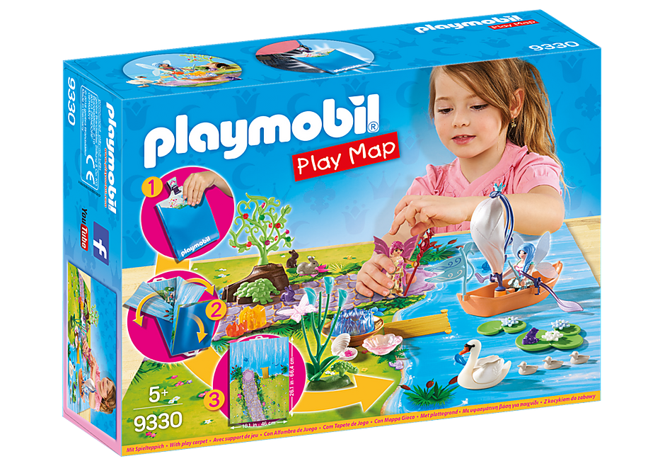 Playmobil 9330 - Play Map Fairies - Box