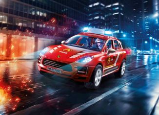 Playmobil - 70277 - Porsche Macan Brigada de bomberos