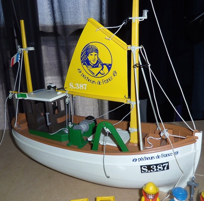 Playmobil 3551-fra - Fish Boat « Susanne » - Box