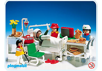Playmobil Set: 3495V2 - Hospital room - Klickypedia