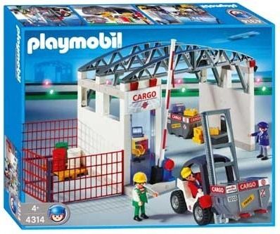 Playmobil 4314 - Cargo Zone with Forklift - Box