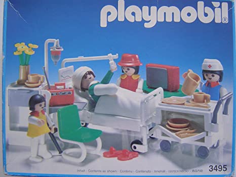 Playmobil 3495V2 - Hospital room - Box