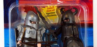 Blister Duo Pack Iron Knight Playmobil 5886 v `10 Knight's Castle Tower 