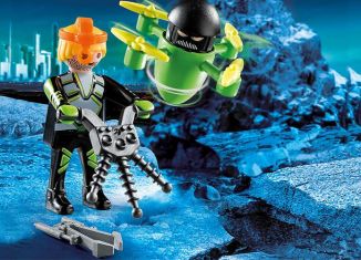 Playmobil - 70248 - Agent with Drone
