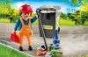 Playmobil - 70249 - Agent d'entretien avec poubelle