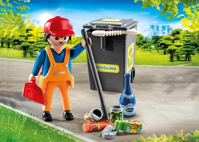Playmobil Set: 70249 - Street Cleaner - Klickypedia