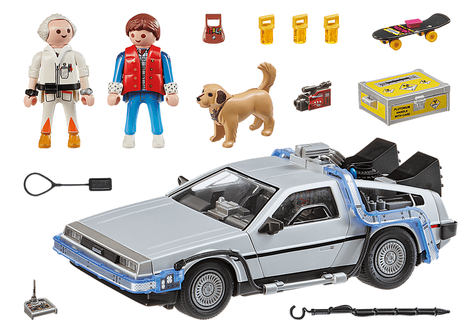PLAYMOBIL Back to the Future 70459 Emmett "Doc" Brown Marty McFly con il Dr