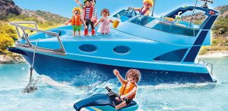 Playmobil - 70630 - PLAYMOBIL-FunPark Yacht with Jet Ski