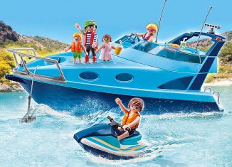 Playmobil - 70630 - Playmobil-FunPark Yacht with Jet Ski