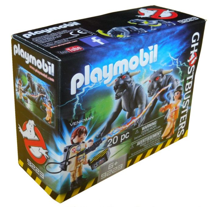 Playmobil 9223 Ghostbusters – Venkman & Chien Terreur – Reconditionné