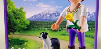 Playmobil - 70371 - Girl with dog MILKA