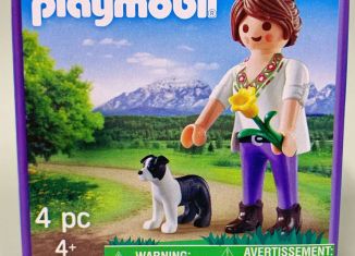 Playmobil - 70371 - Girl with dog MILKA