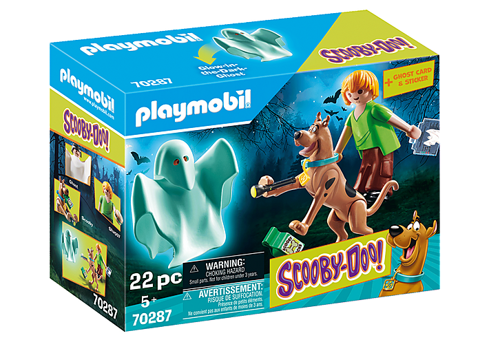 Playmobil 70287 - SCOOBY-DOO! Scooby & Shaggy with Ghost - Box