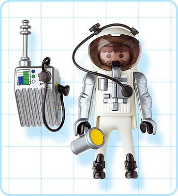 Playmobil 4634-usa - Astronaut - Zurück