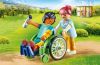 Playmobil - 70193 - Patient en fauteuil roulant