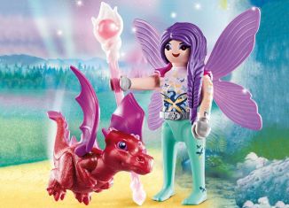 Playmobil - 70299 - Fairy with Baby Dragon