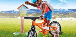 Playmobil - 70303 - Ciclista de montaña