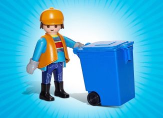 Playmobil - 70719-ger - Cleaning operator