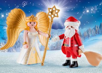 Playmobil - 9498 - Duo Pack Santa Claus and Angel
