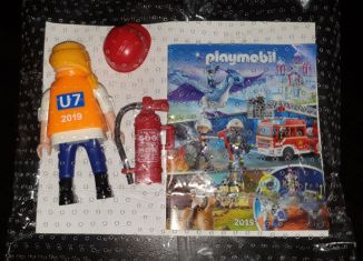 Playmobil - 30793574-ger - Maitenance Employee BVG (U7, 2019) - Detail Playmobil - 30793574-ger - Maitenance Employee BVG (U7, 2019)