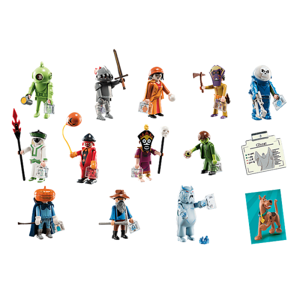 PLAYMOBIL Scooby Doo/Ghost of Zen tuo/Mystery serie 1/Set 70288 