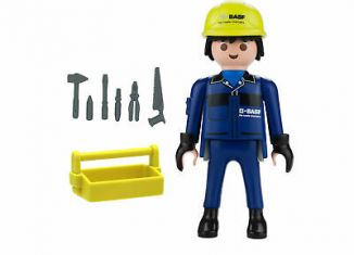 Playmobil - DELETE-ger - Ouvrier " 150 ans BASF"