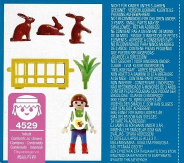 Playmobil spezial 4529 Hasenfütterung 