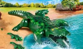 Playmobil - 70358 - Alligator et ses petits