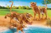 Playmobil - 70359 - Couple de tigres avec bébé