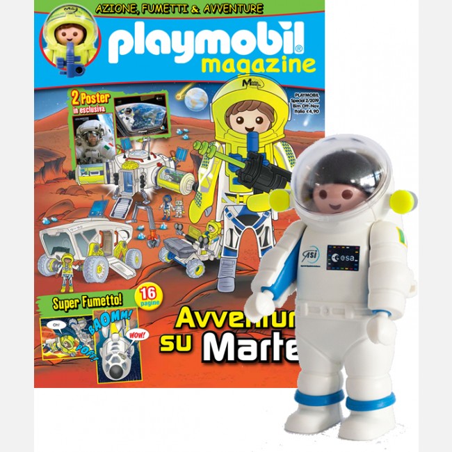 Playmobil Luca Astronaut Limitierte Edition Italy ESA NEU 