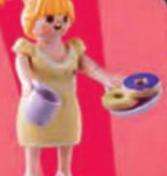 Playmobil - 70370v1 - Mujer con donuts