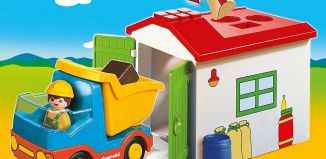 Playmobil - 70184 - Construction Truck with Garage