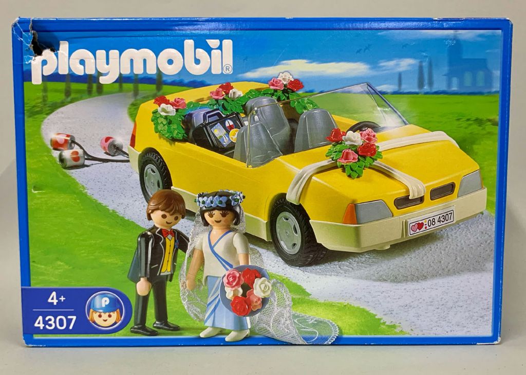 Playmobil PKW Cabrio Hochzeit RÄDER Rad RADACHSE 4307 Brautauto 
