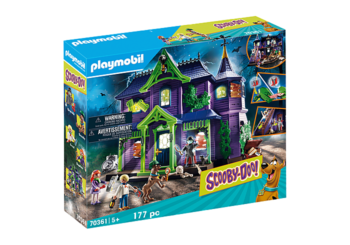 Playmobil 70361 - SCOOBY-DOO! Adventure in the Mystery Mansion - Box