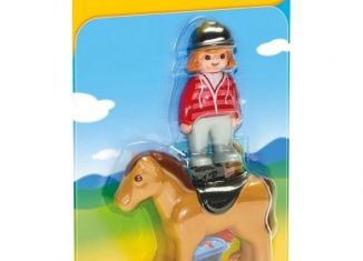 Playmobil - 6973 - Equestrian with Horse