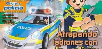 Playmobil - PANNINI 04 AZUL - Polizist