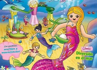 Playmobil - PLAYMOBIL PANNINI 06 ROSA - beautiful mermaid
