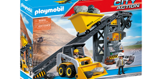 Playmobil - 4041v2 - Convoyeur avec pelleteuse