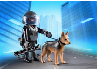 Playmobil - 70427 - Police with dog