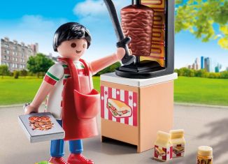 Playmobil - 70430 - Vendeur de kebab