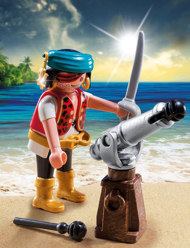 pirates 2011 Details about   Playmobil Pirate Rowboat cannon 